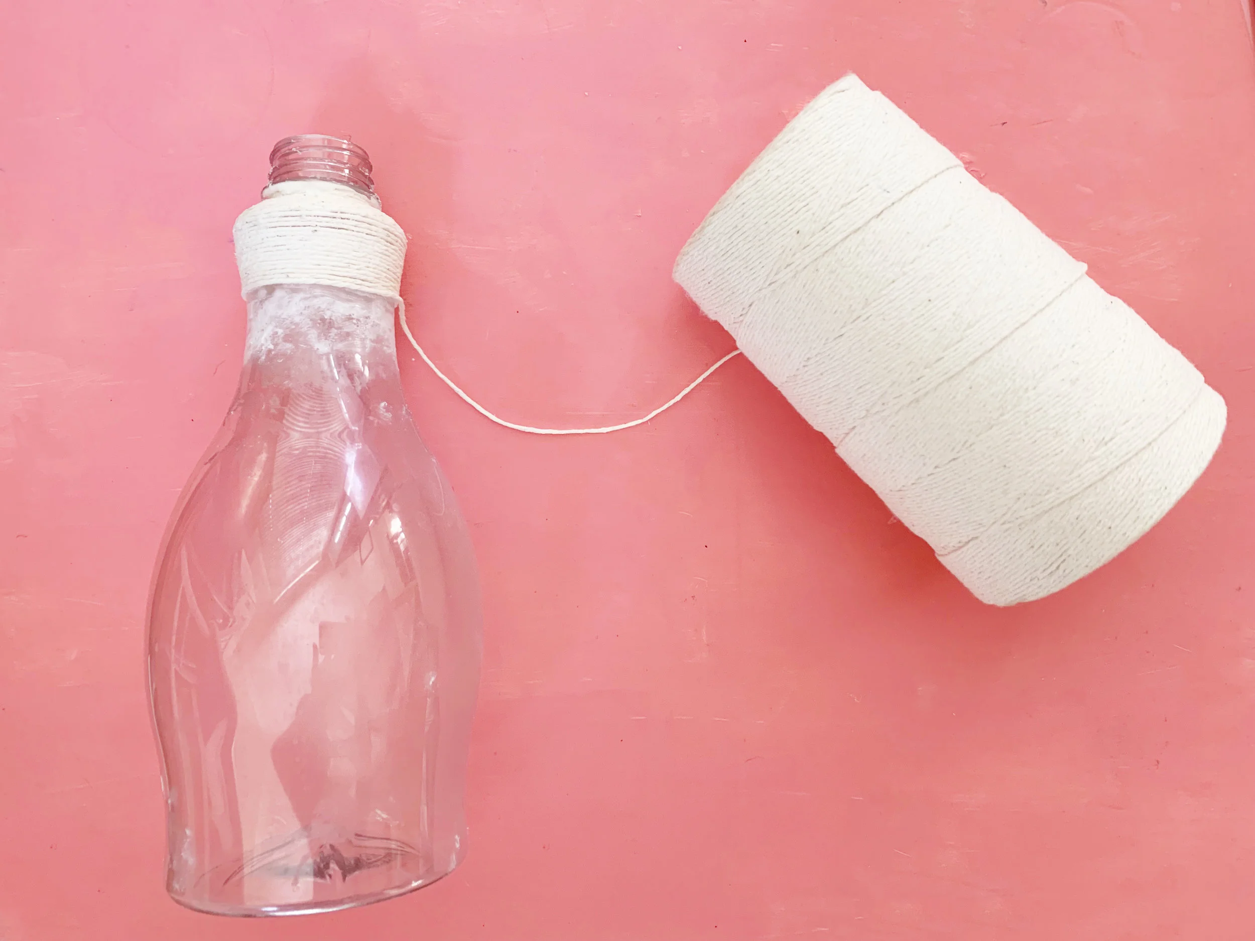 Plastic bottle best sale doll